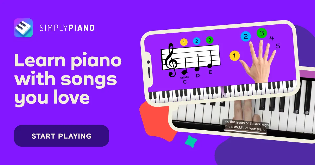 Learn piano with songs you love!
