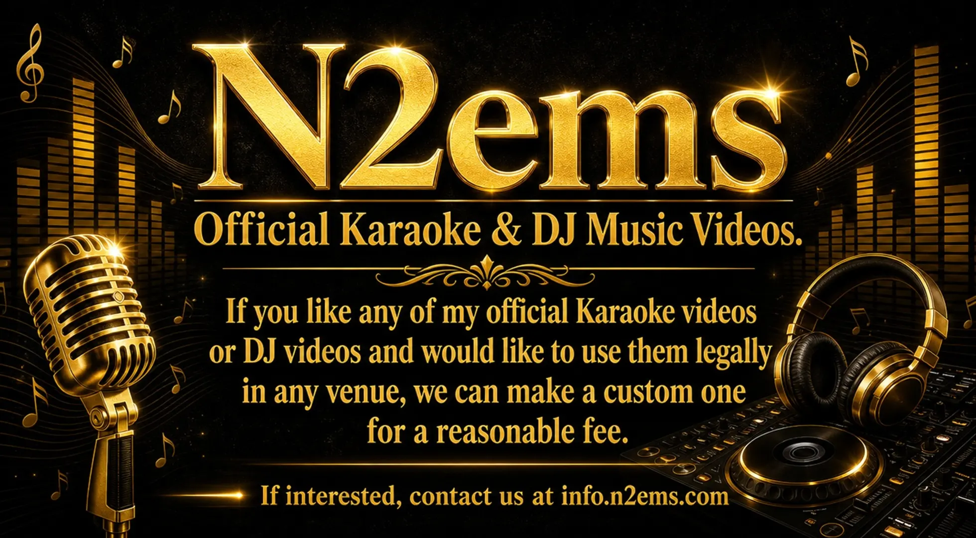 n2ems karaoke and DJ music videos