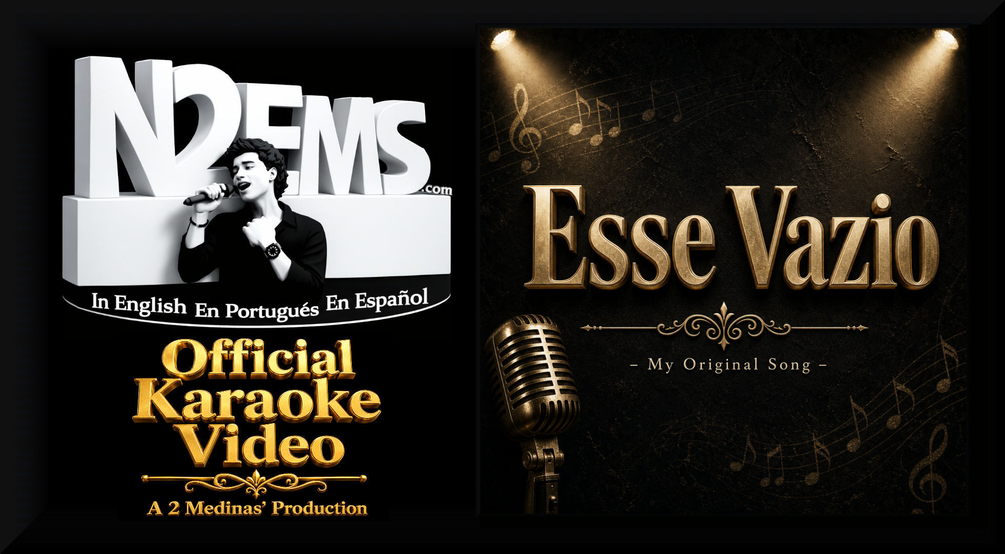 N2ems official karaoke video of Esse Vazio